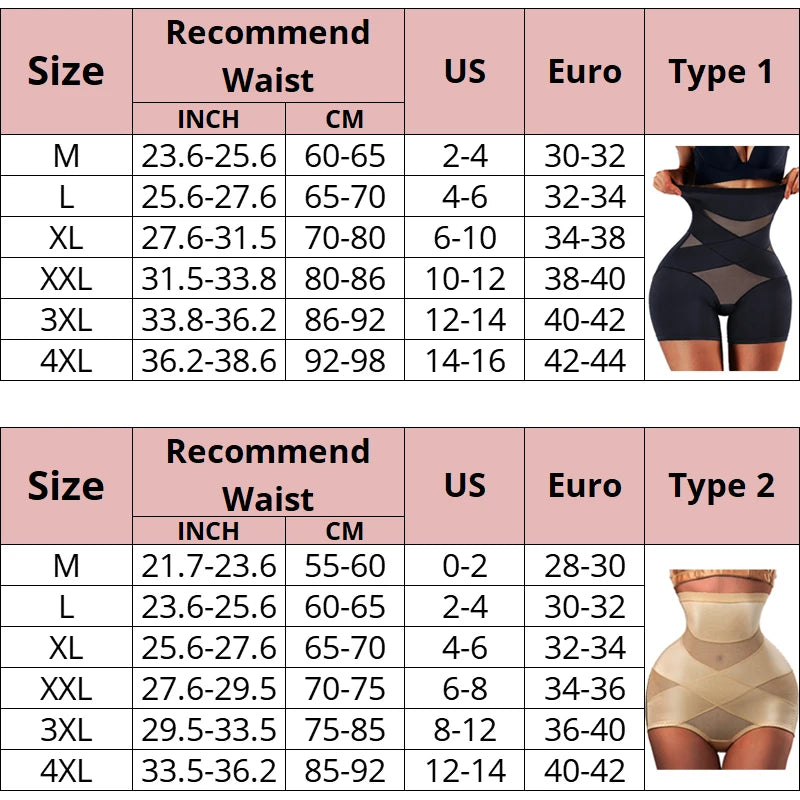 Women High Waist Trainer Body Shaper Pants