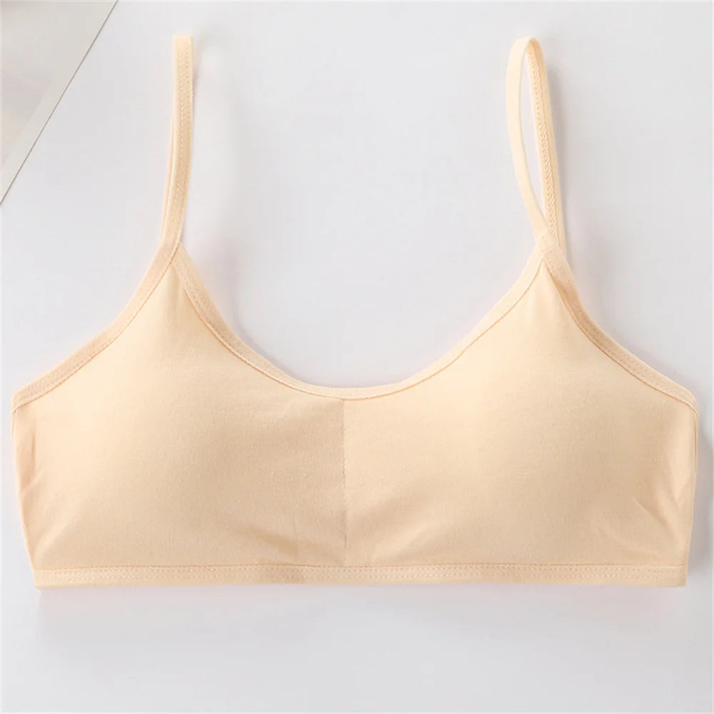 Thin Cotton And Sports Summer Double Layer Bra