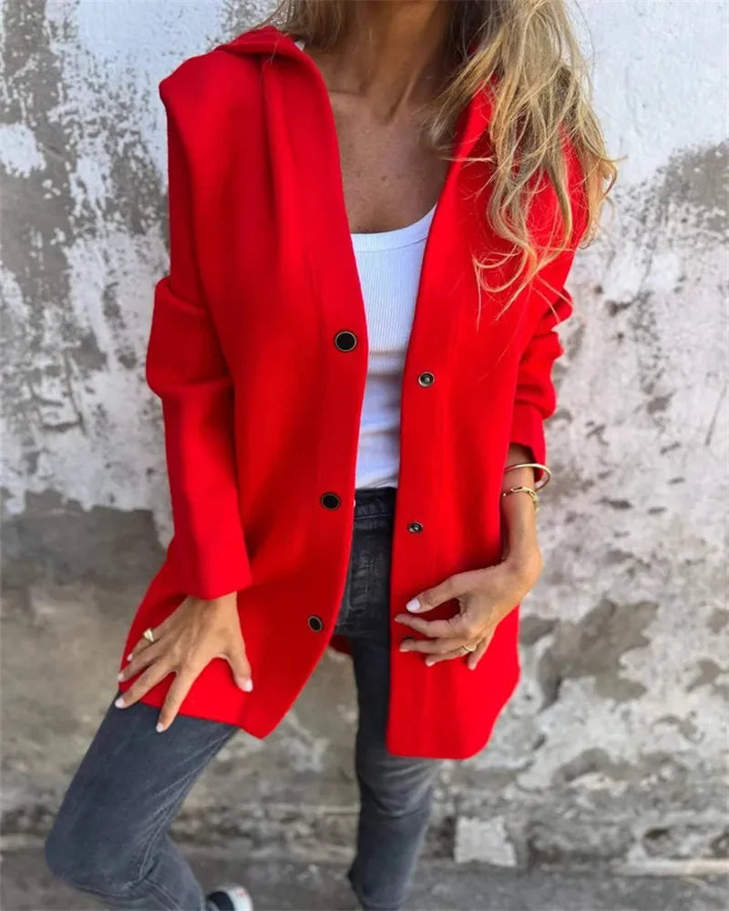 Autumn and winter 2024 new hot-selling fashion long-sleeved jacket women's wear