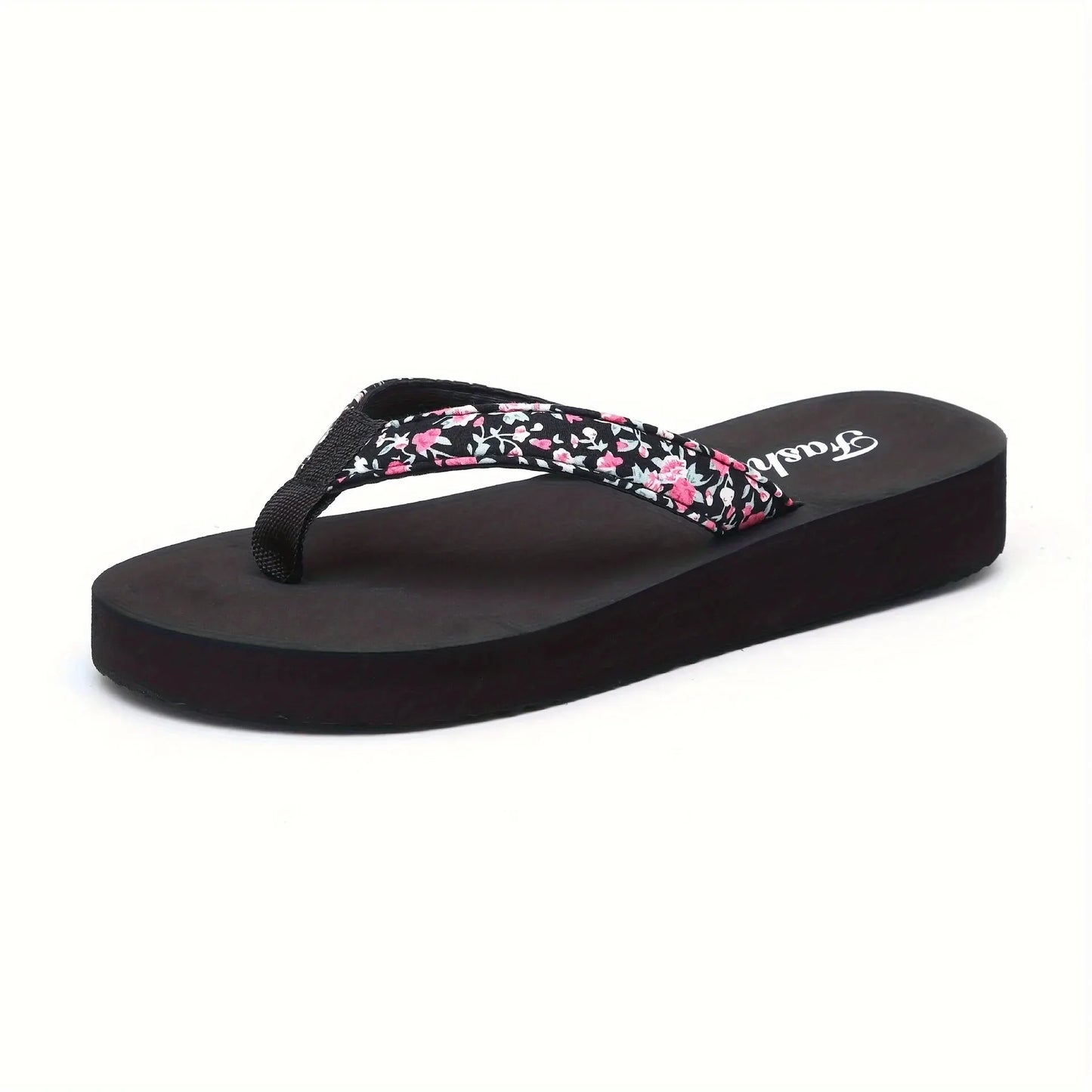 Flower Pattern Fashion Non-slip Lightweight Beach Slippers