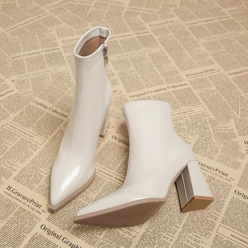 High Heels Pointed Toe Sexy Boots for Women