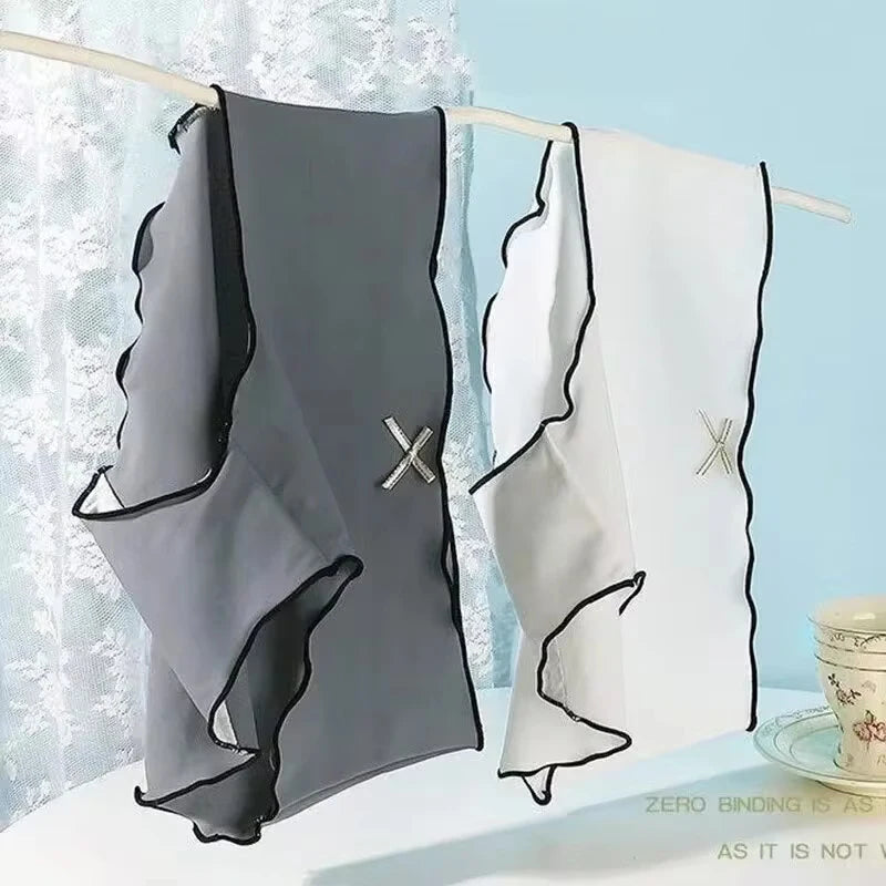 3pcs/Pack Antibacterial Triangle Underwear With Low Waist And European-American Style