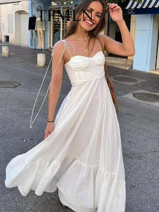 Elegant Women's Tiered Long Dress