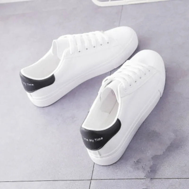 Woman Casual White Shoes Sneakers