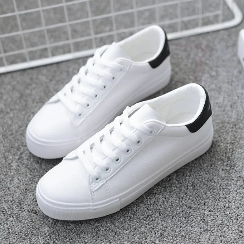 Woman Casual White Shoes Sneakers