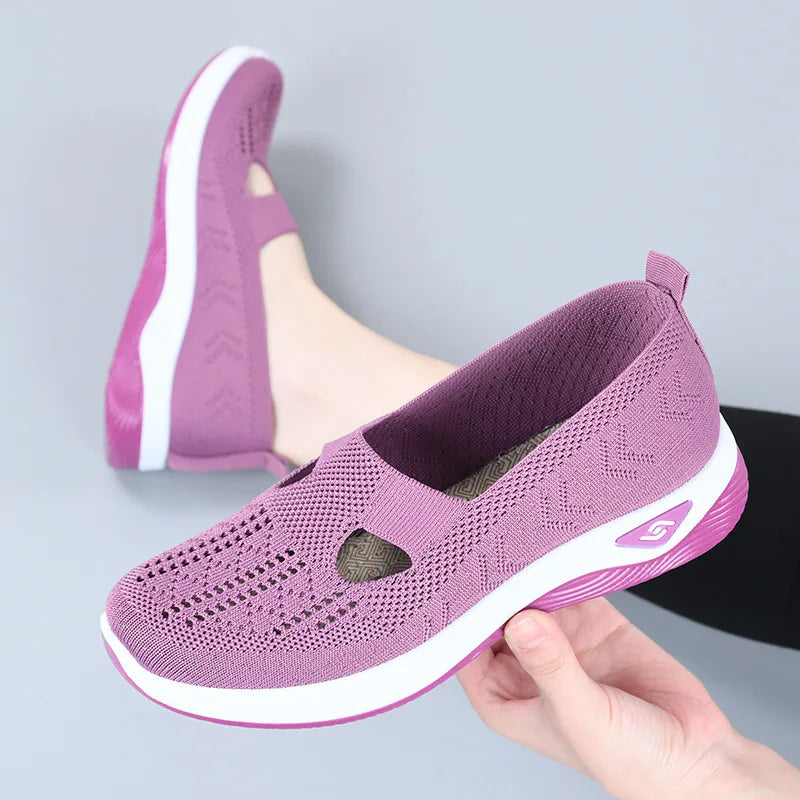 Women's New Shoes Mesh Breathable Sneakers