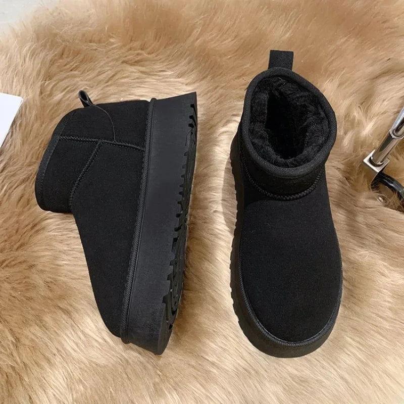 New Classic Thickened Fluff Comfortable Warm Boots