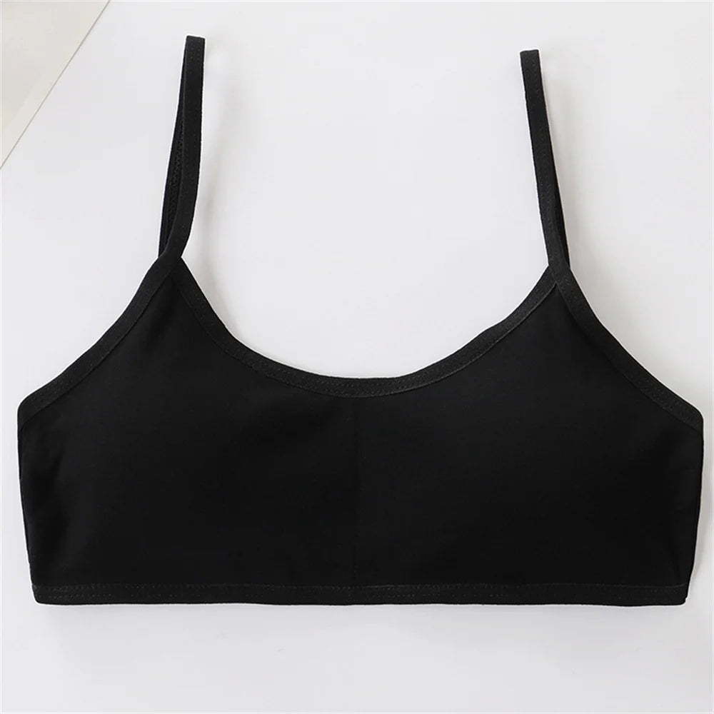 Thin Cotton And Sports Summer Double Layer Bra