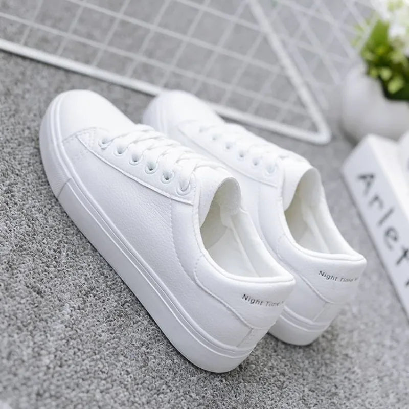 Woman Casual White Shoes Sneakers