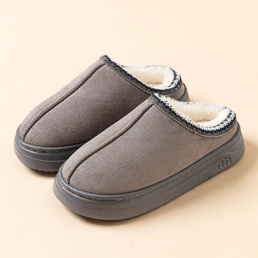 Winter Fuzzy Fur Anti-slip Soft Warm Comfort Women's Slipper