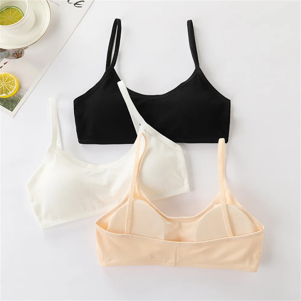 Thin Cotton And Sports Summer Double Layer Bra