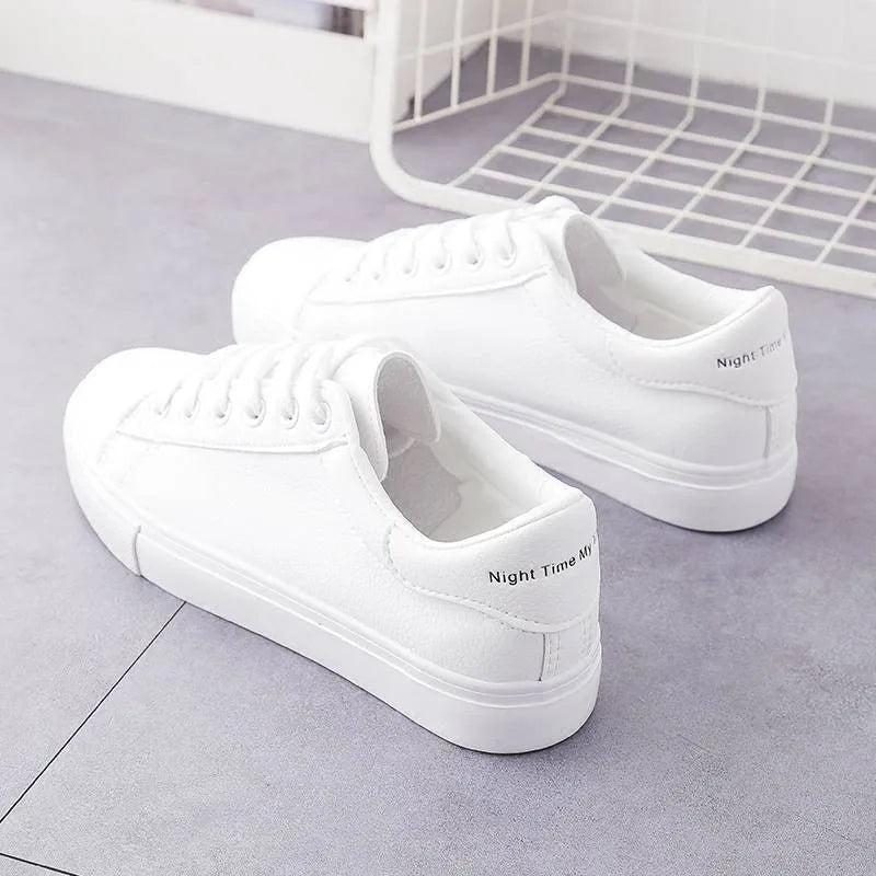 Woman Casual White Shoes Sneakers