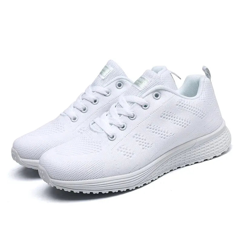 Women Casual Fashion Breathable Walking Mesh Sneakers