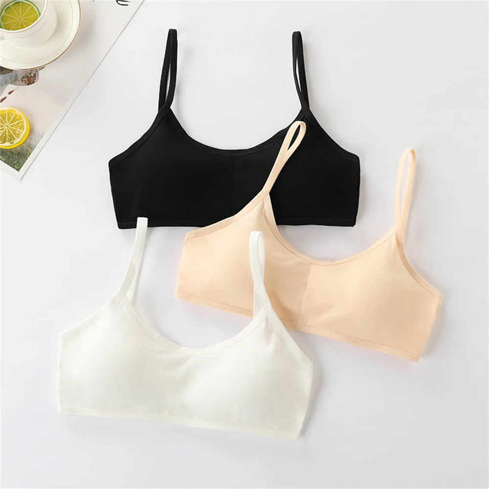 Thin Cotton And Sports Summer Double Layer Bra