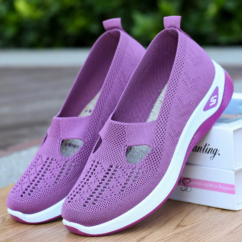 Women's New Shoes Mesh Breathable Sneakers